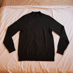 Banana Republic Black Knit High Neck Sweater